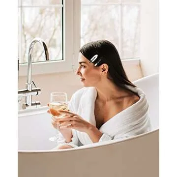 No Crease Hair Clips, 60 Pcs 2.3in Duck Billed Clips for Hair Sectioning and Styling (6 Colors)