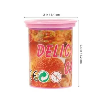 NUOBESTY Snake Cans Jump Spring Snake Toy Prank Jokes in A Can Toy Sweet Candy Can Snake Trick Toy for Halloween Carnival Party Supplies 3pcs