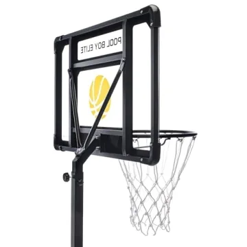 Pool Boy Sports Pool Basketball Hoop with 3 Balls & Pump
