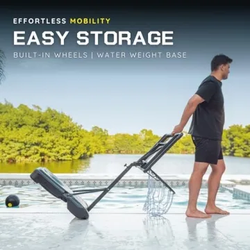 Pool Boy Sports Pool Basketball Hoop with 3 Balls & Pump