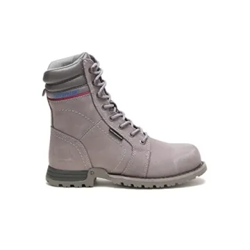 Echo Waterproof Steel Toe Work Boot - Frost Grey 7.5