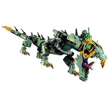 LEGO NINJAGO Movie Green Ninja Mech Dragon 70612 Ninja Toy with Dragon Figurine Building Kit (544 Pieces)