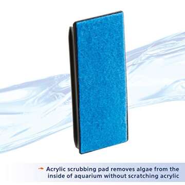 Aqueon Algae Cleaning Magnets for Glass and Acrylic