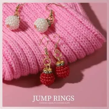 LEOBRO Jump Rings, 968pcs Jewelry Making Supplies, Jump Rings for Jewelry Making, Gold Silver Jump Rings for Charm, Lobster Claw Clasps for Necklace Bracelet Jewelry, Key Chain Rings for Keychain