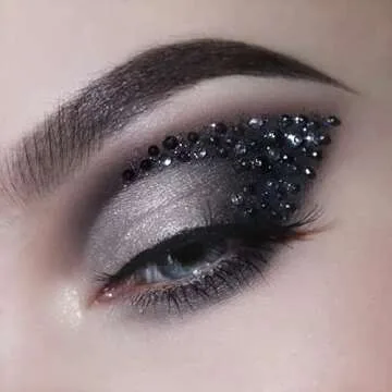 2500 Black Rhinestones Set for Nail Art & DIY Crafts