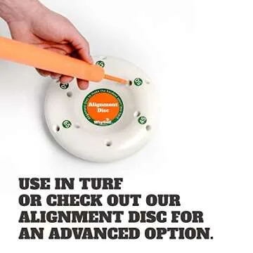 WHYGOLF Padded Golf Alignment Rods - Golf Alignment Sticks with Protective Padding, Create Golf Swing Trainer Angles Like Pro Trainers