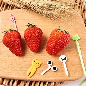 108 Pcs Animal Bento Food Picks for Kids Safe Durable Fun