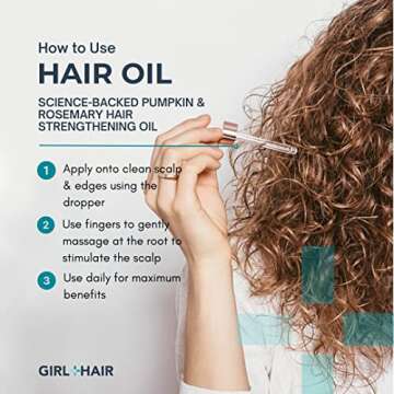 G+H Strengthening Oil | Promotes Thicker, Fuller Hair & Healthy Scalp | With Pumpkin & Rosemary for Healthy Hair | For All Hair Types (2 fl oz)