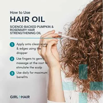 G+H Strengthening Oil | Promotes Thicker, Fuller Hair & Healthy Scalp | With Pumpkin & Rosemary for Healthy Hair | For All Hair Types (2 fl oz)
