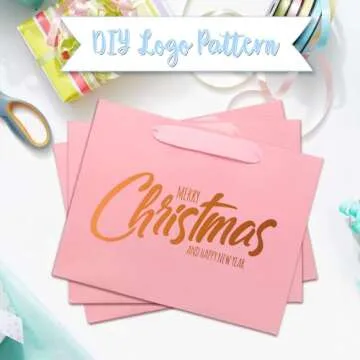 QIELSER Extra Large Kraft Gift Bags 16x6x12 Inches