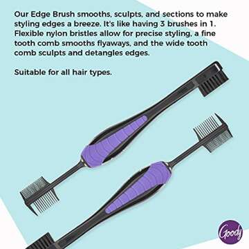 Goody Total Texture Edge Brush for Perfect Hairstyles