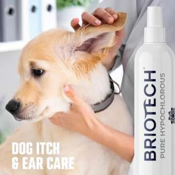 BRIOTECH Pure Hypochlorous Acid Spray and Cleanser, Original Premium HOCl Topical Solution, Multi-Purpose Cleaner, Family Approved & Pet Friendly, 8 fl oz