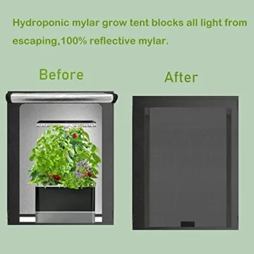 Reetsing Small Grow Tent for Compact Indoor Hydroponics