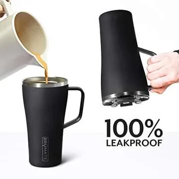 BrüMate Toddy 22oz Leak Proof Insulated Coffee Mug