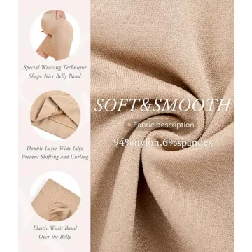 LANCS Seamless Maternity Pencil Skirt for Expecting Moms