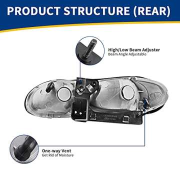Upgrade Your 1998-2002 Chevy Camaro with AUTOSAVER88 Headlights