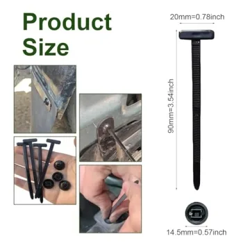 Heavy Duty 100PCS Nylon Cable Tie Buckle for Auto Use