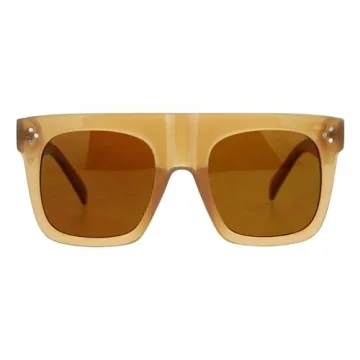 PASTL Oversized Square Sunglasses Unisex Hipster UV400