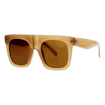 PASTL Oversized Square Sunglasses Unisex Hipster UV400