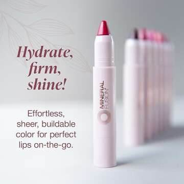 Mineral Fusion Lip Tint - Hydrate and Color Your Lips Naturally