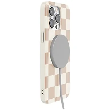 Casely iPhone 14 Pro Max | Stylish Checkered Case