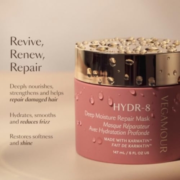 VEGAMOUR HYDR-8 Hair Mask for Dry Damaged Hair Repair