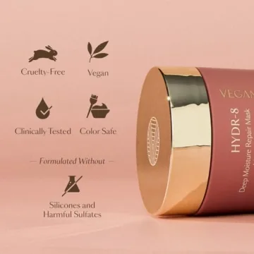 VEGAMOUR HYDR-8 Hair Mask for Dry Damaged Hair Repair