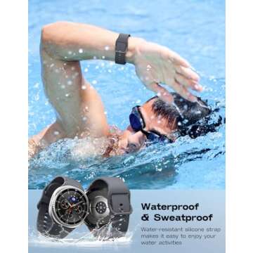 Astorgos 6 Pack Sport Bands for Samsung Galaxy Watch