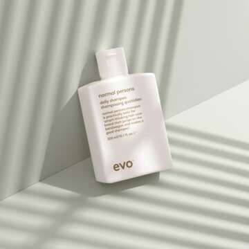 EVO Normal Persons Daily Care Shampoo - Deeply Cleanses, Removes Product Build-Up & Strengthens All Hair Types - 300ml / 10.1fl.oz