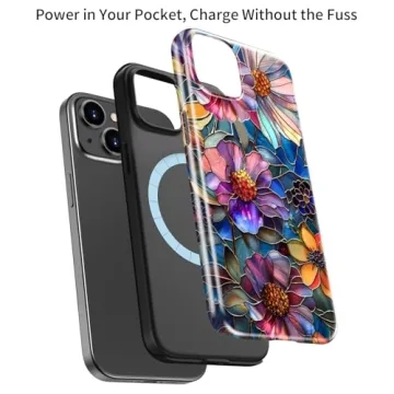 STARVIP iPhone 13 Case with Chic Wildflower Design