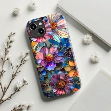 STARVIP iPhone 13 Case with Chic Wildflower Design