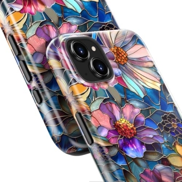 STARVIP iPhone 13 Case with Chic Wildflower Design