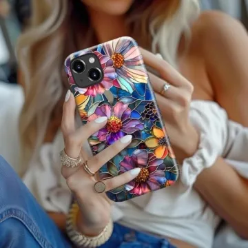 STARVIP iPhone 13 Case with Chic Wildflower Design