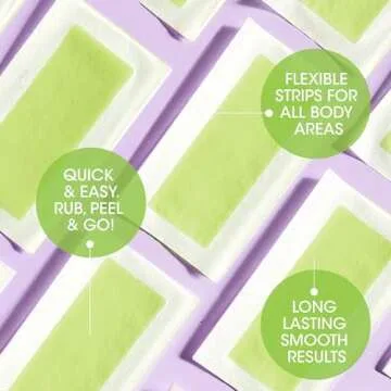 Nad's Body Wax Strips For Women: Easy Hair Removal Kit