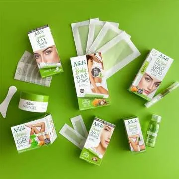 Nad's Body Wax Strips For Women: Easy Hair Removal Kit