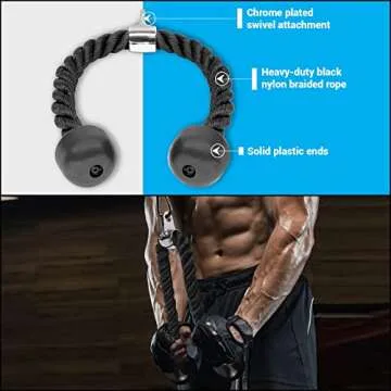 A2ZCare Combo Gym Attachments for Versatile Workouts
