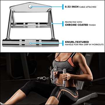 A2ZCare Combo Gym Attachments for Versatile Workouts