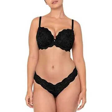 Smart & Sexy Lace Push-Up Bra Set for Comfort & Style