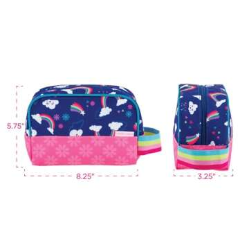 Stephen Joseph Kids' Toiletry Bag, Rainbow
