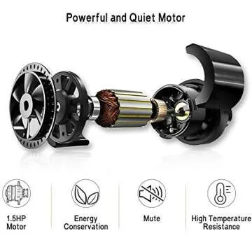 Merax Treadmill Folding Electric Treadmill Motorized Running Jogging Machine Easy Assembly Electric Treadmills for Home, 12 Programs with Speakers Black