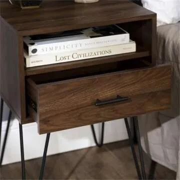 Walker Edison Hadley 2-Piece Side Table Set - Modern Design