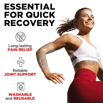 Mighty-X Premium Elastic Bandage Wraps 4pk - Convenient Support