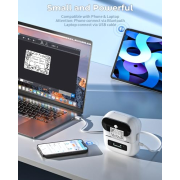 Phomemo M220 Bluetooth Label Maker - Custom Labels Made Easy