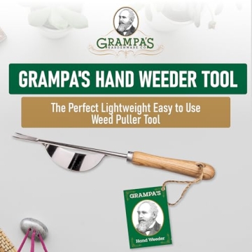 Grampa's Hand Weeder Tool Lightweight Easy to Use Weeder