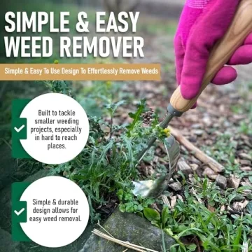 Grampa's Hand Weeder Tool Lightweight Easy to Use Weeder