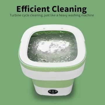 Mini 13L Foldable Washer & Dryer - Portable Design