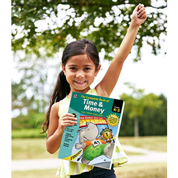 Carson Dellosa Time and Money Workbook for Kids K-3