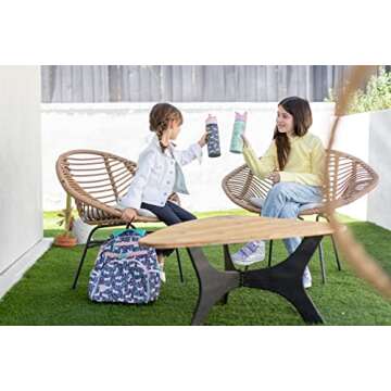 Simple Modern Moana Kids Water Bottle with Straw Lid