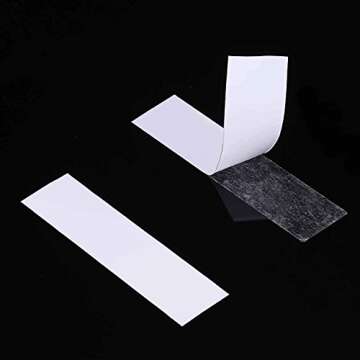 Chuangdi 8 Rolls Double Sided Tapes for Crafts Gift Wrapping Adhesive Sticky Tape Scrapbooking Photos Invitation Cards Paper DIY Office Supplies, Each Roll 25 Yards Long (1/4 Inch Wide)