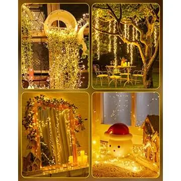 2 Pack Battery Operated Fairy Lights for Magical Decor